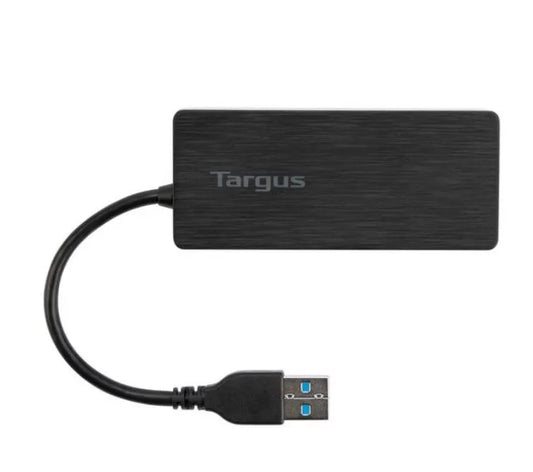 Targus 4 Port Smart USB 3.0 Hub Self-Powered with 10 Times Faster Transfer Speed Than USB 2.0 - U...