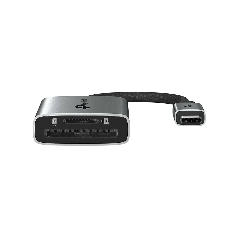 TP-Link UA440C USB 3.0 Type-C to SD  microSD 3.0 Card Reader, support SD, SDHC, SDXC, microSD, mi... - Image 2