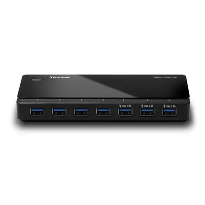 TP-Link UH700 7 Ports USB3 Hub Desktop 2.5A Power Adapter, transfer speeds of up to 5Gbps, 10 tim... - Image 2