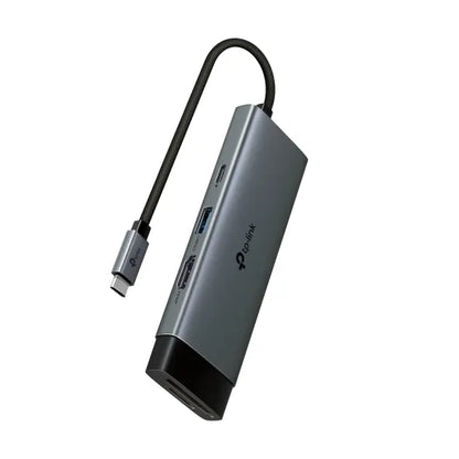 TP-Link UH7021C USB Type-C 7-in-1 Hub,  4K@60Hz HDMI, SD  microSD UHS-I, 100W Power Delivery, 3×...