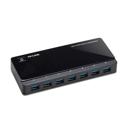 TP-Link UH720 USB 3.0 7-Port Hub with 2 Charging Ports 5V/2.4A 5Gbps transfer speeds for iOS and... - Image 2