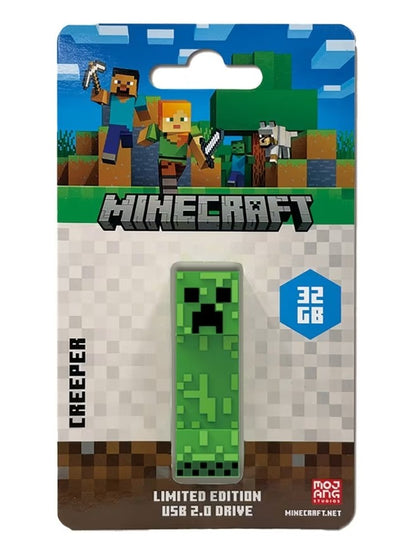 Verbatim Minecraft Creeper - Collector's Edition USB Flash Drive - 32GB - Creeper. Retail Pack...
