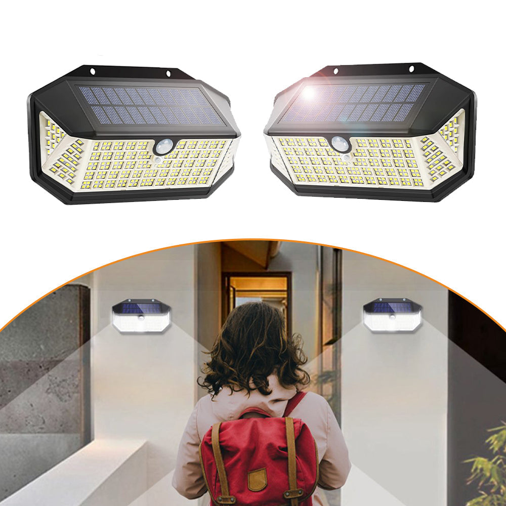 Dimnezz 5-Sided Human Induction Outdoor Garden LED Lamp - Image 2