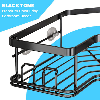 Hivvago Stainless Steel Bathroom Organizer Shelves - Image 5