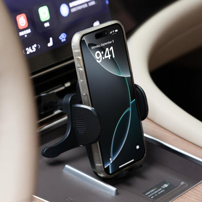 Urbanoki 4 in 1 Car Phone Holder Dashboard Windshield Vent Mount for All Phones - Black - Image 6