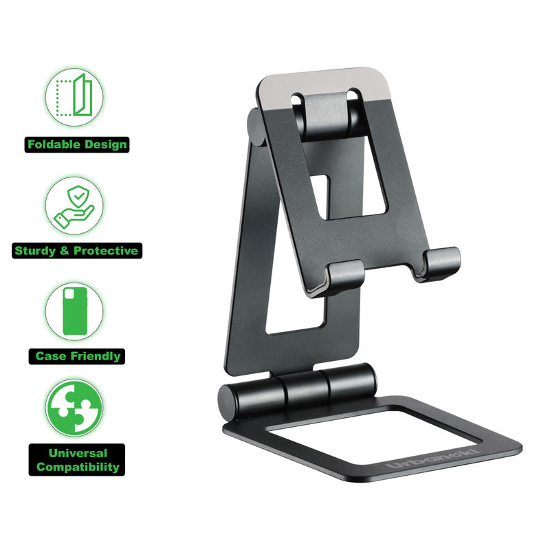 Urbanoki Portable Phone Tablet Stand Dual Folding Desk Travel Cradle Dock - Image 5