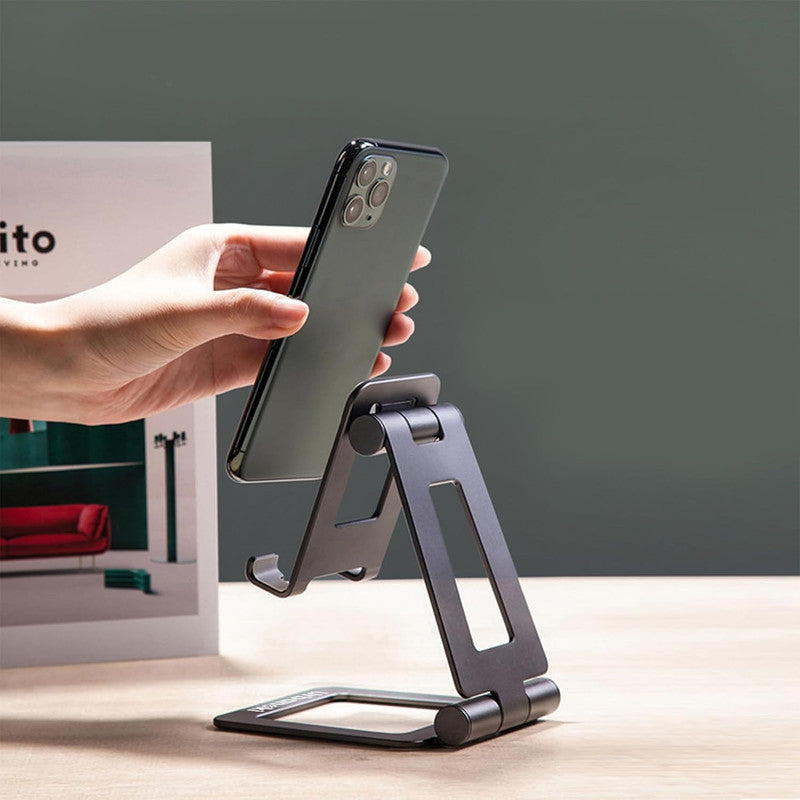 Urbanoki Portable Phone Tablet Stand Dual Folding Desk Travel Cradle Dock - Image 6