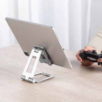 Urbanoki Portable Phone Tablet Stand Dual Folding Desk Travel Cradle Dock - Image 7
