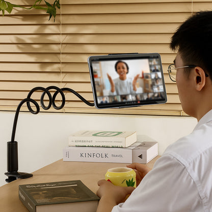 Urbanoki Gooseneck Phone Holder Flexible Clamp Mount for Bed Desk - Image 3