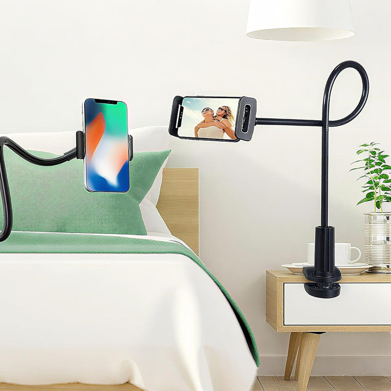 Urbanoki Gooseneck Phone Holder Flexible Clamp Mount for Bed Desk - Image 6