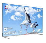 EMETE 85″ Frameless UHD Smart WebOS TV - Image 2