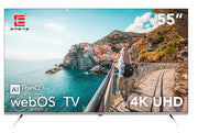 EMETE 55″ Frameless UHD Smart WebOS TV