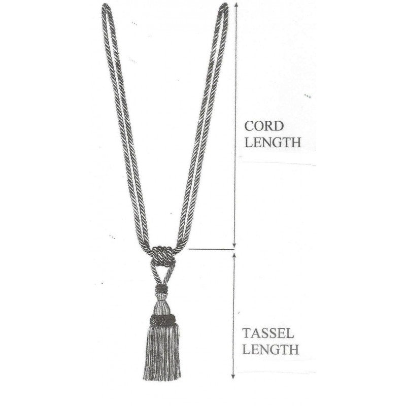 Multi Coloured Double Tassel Curtain Tieback - Image 4