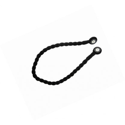 Magnetic weaved rope tieback Black - Image 2