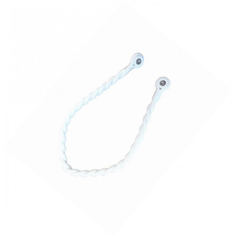 Magnetic weaved rope tieback Off White - Image 2