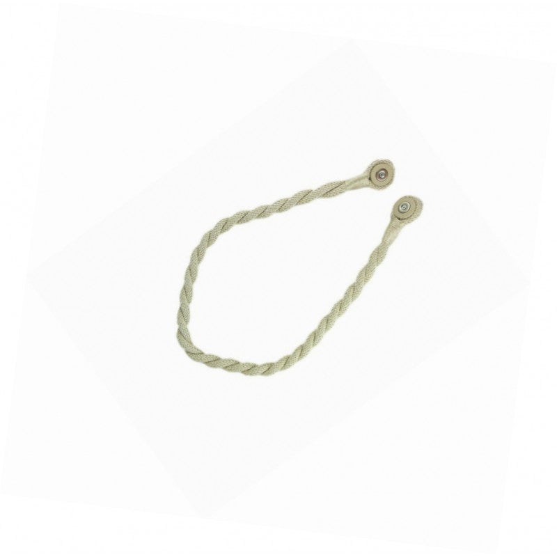 Magnetic weaved rope tieback Beige - Image 2