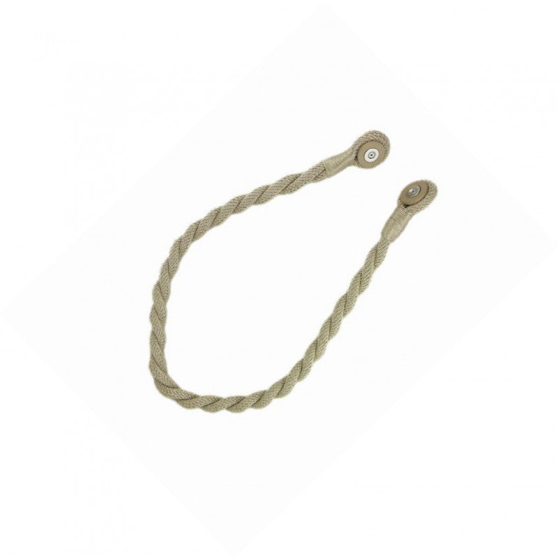 Magnetic weaved rope tieback Linen - Image 2