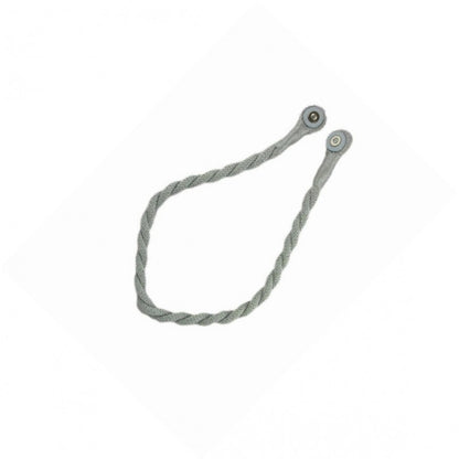Magnetic weaved rope tieback Silver - Image 2