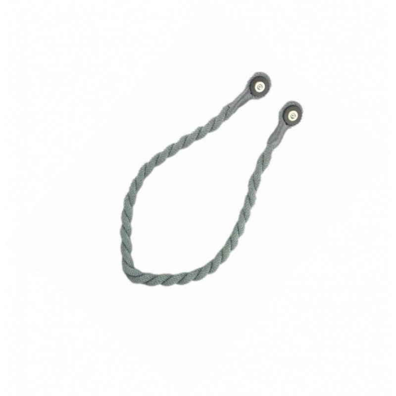 Magnetic weaved rope tieback Grey - Image 2