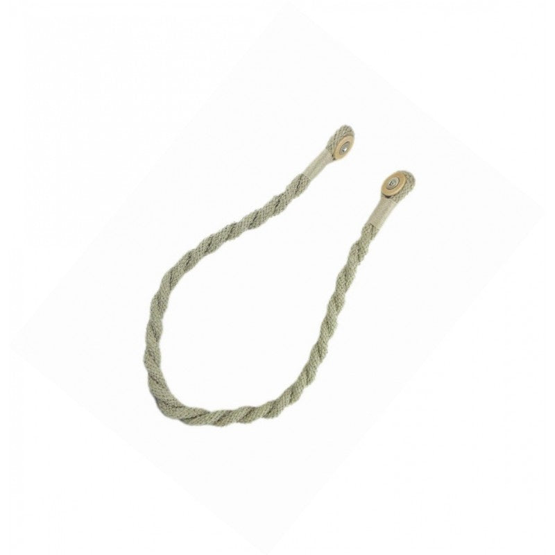 Magnetic weaved rope tieback Linen - Image 2