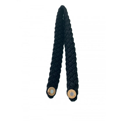 Black rustique braided magnetic tieback - Image 2