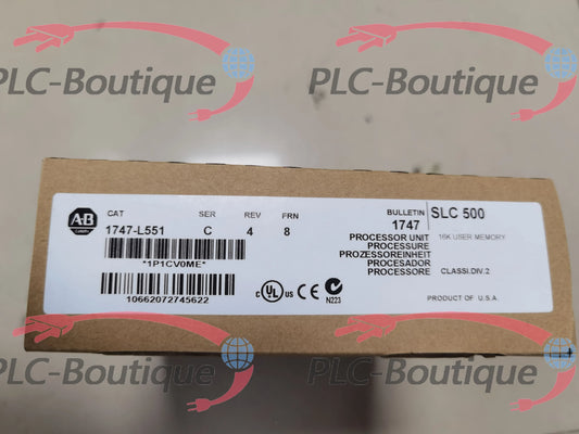 New Allen-Bradley 1747-L551 /C SLC 5/05 CPU Processor Unit Module AB 1747L551