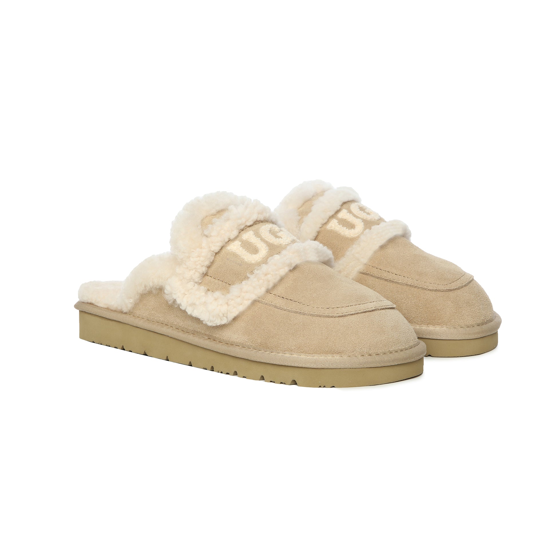 DKUGG ERIN SCUFF- Size L 39/40 - Mustard Seed