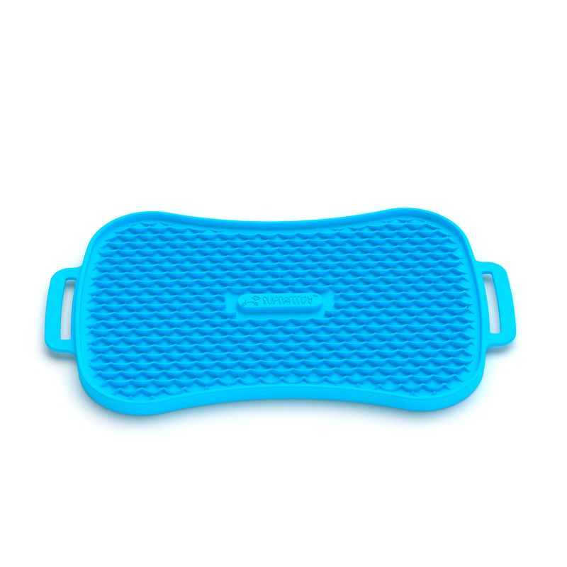 Marley Slowappy Reversible Lick Mat - Blue Lick Mat - Image 2