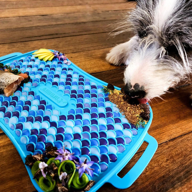 Marley Slowappy Reversible Lick Mat - Blue Lick Mat - Image 8