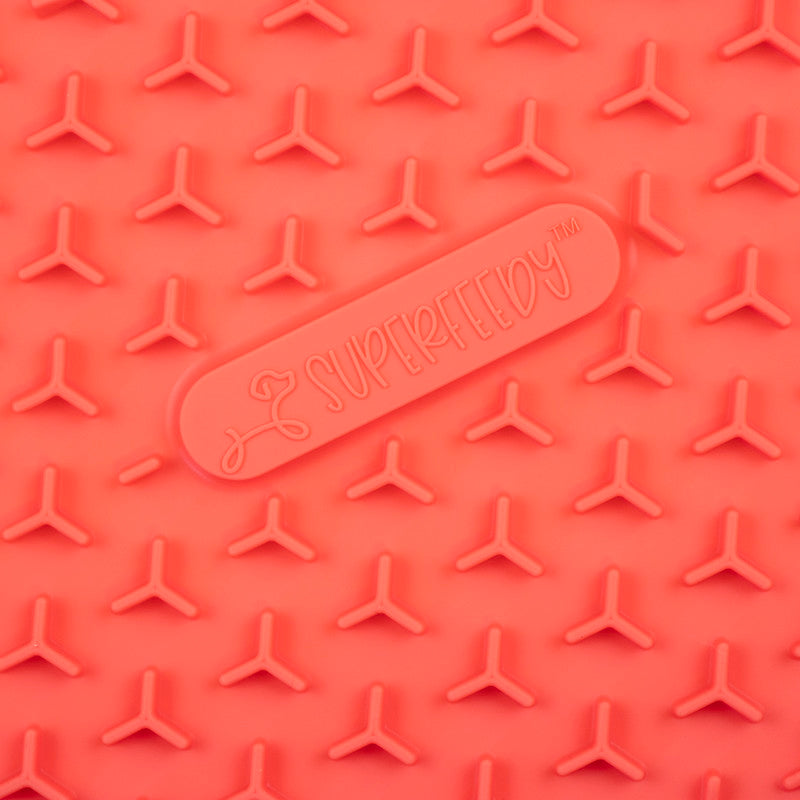 Marley Slowappy Reversible Lick Mat - Warm Ocean Red - Image 7