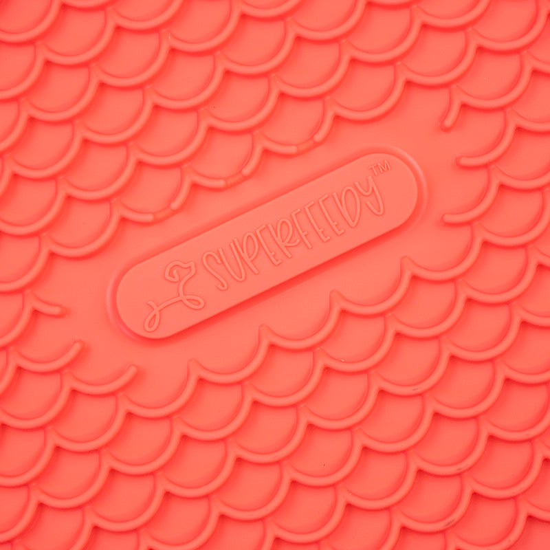 Marley Slowappy Reversible Lick Mat - Warm Ocean Red - Image 8