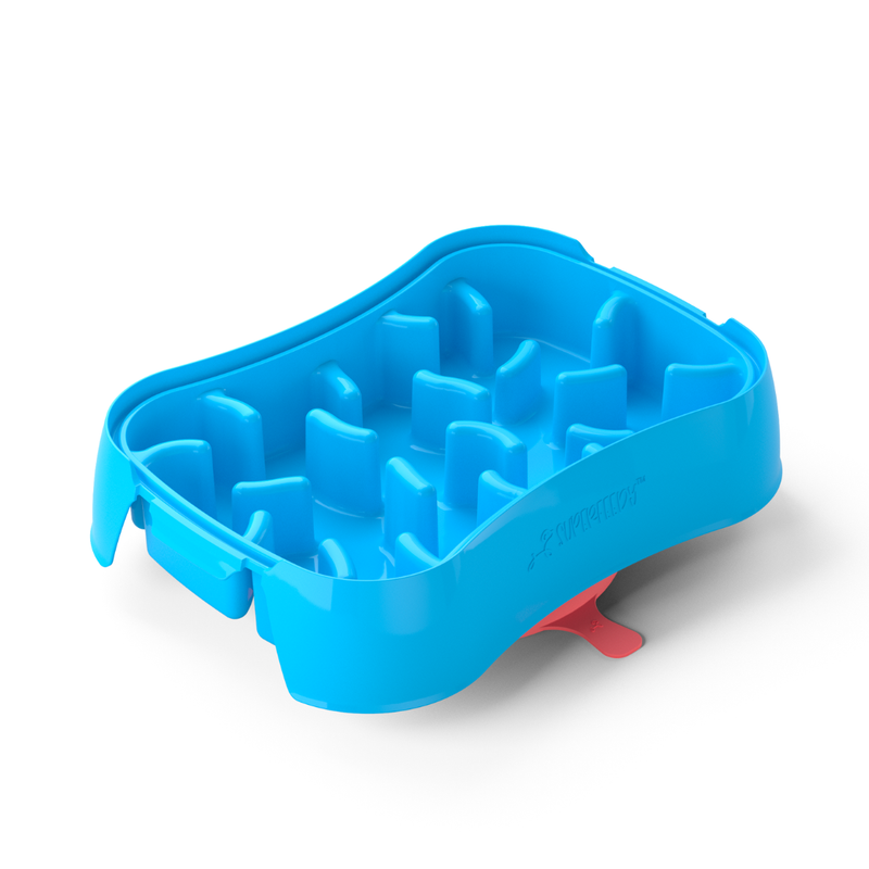 Marley Slowappy Slow Feeder  Bowl - Blue - Image 7