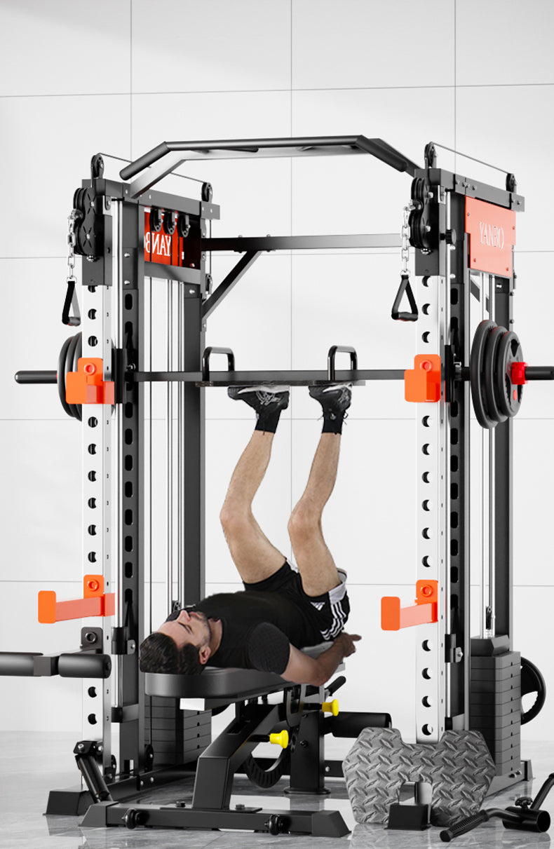 SmartFit M1 Max 130kg Pin Loaded Multi Functional Training Smith Machine Home Gym Power Rack Machine - Image 2