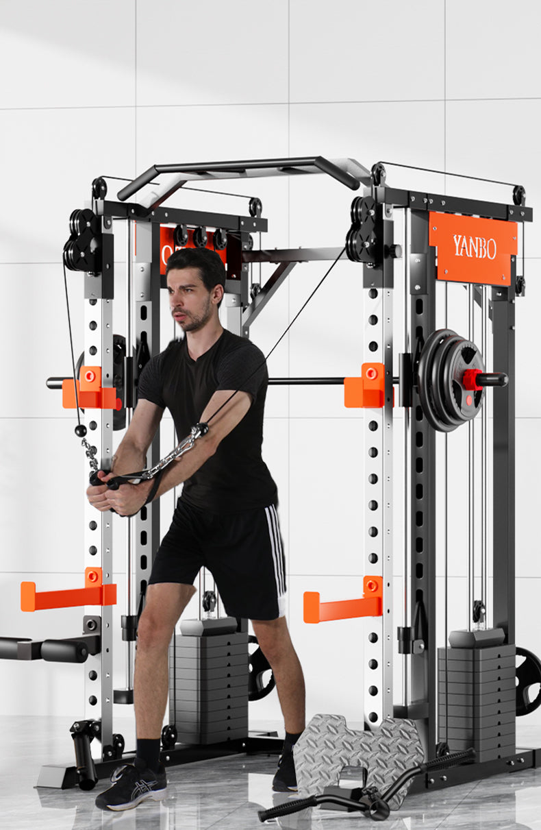 SmartFit M1 Max 130kg Pin Loaded Multi Functional Training Smith Machine Home Gym Power Rack Machine - Image 6