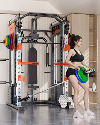 130kgs pin loaded SmartFit M1 Ultra Leg Press and Chest Fly Multi Functional Training Smith Machine Home Gym - Image 8
