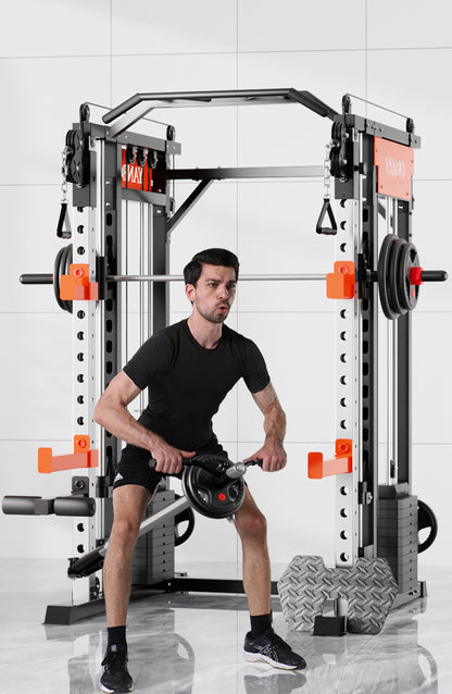 SmartFit M1 Max 130kg Pin Loaded Multi Functional Training Smith Machine Home Gym Power Rack Machine package - Image 4