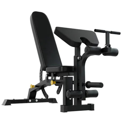 SmartFit C1 Max Multi Functional Cable Crossover Station 130kgs Pin Loaded  Machine  + Multi Func Bench+7Ft Olympic Barbell + 100kgs Weights - Image 5