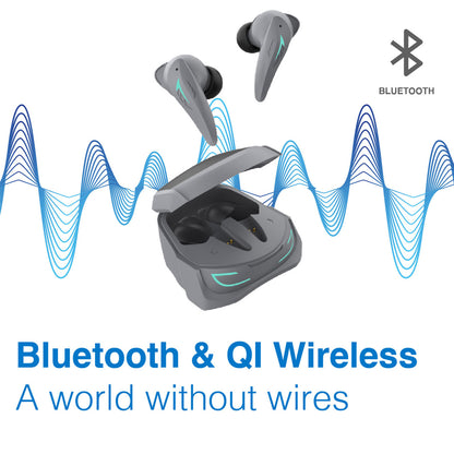 Laser Wireless Gaming ANC Earphones Black - Image 3