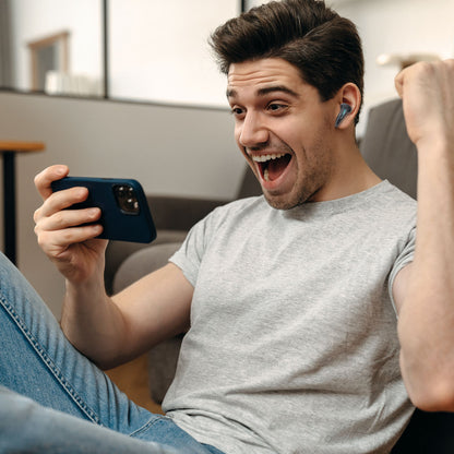 Laser Wireless Gaming ANC Earphones Black - Image 7