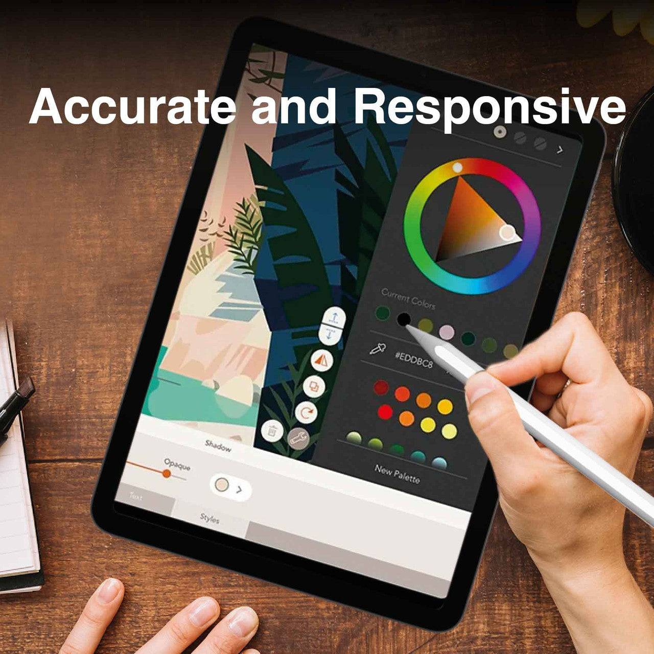 Laser Active Stylus for iPad White - Image 2