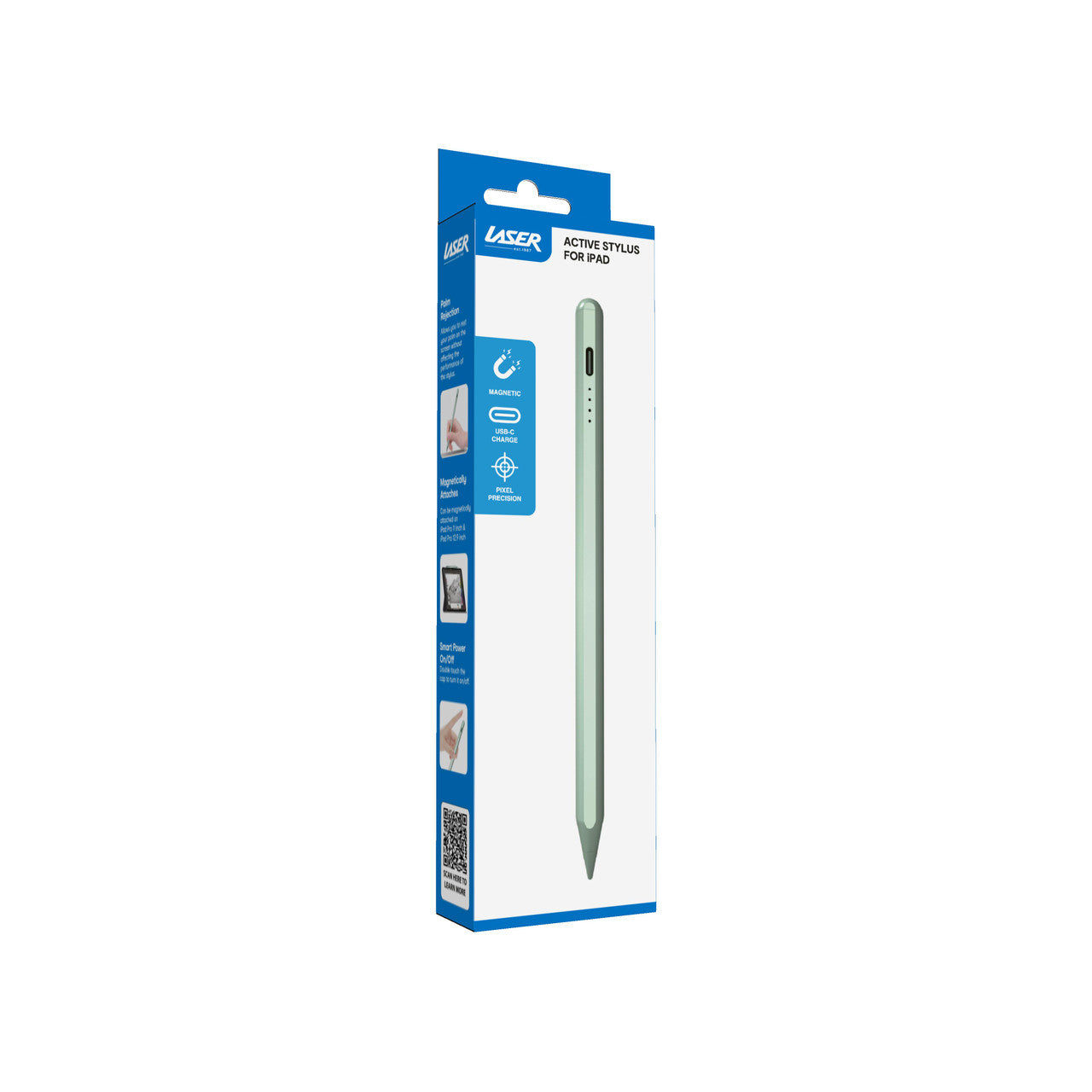 Laser Active Stylus Pen for iPad - Green - Image 9