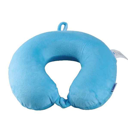 Laser Memory Foam Neck Pillow Blue - Image 5