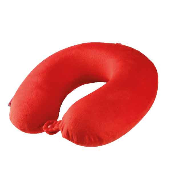 Laser Memory Foam Neck Pillow Red - Image 4