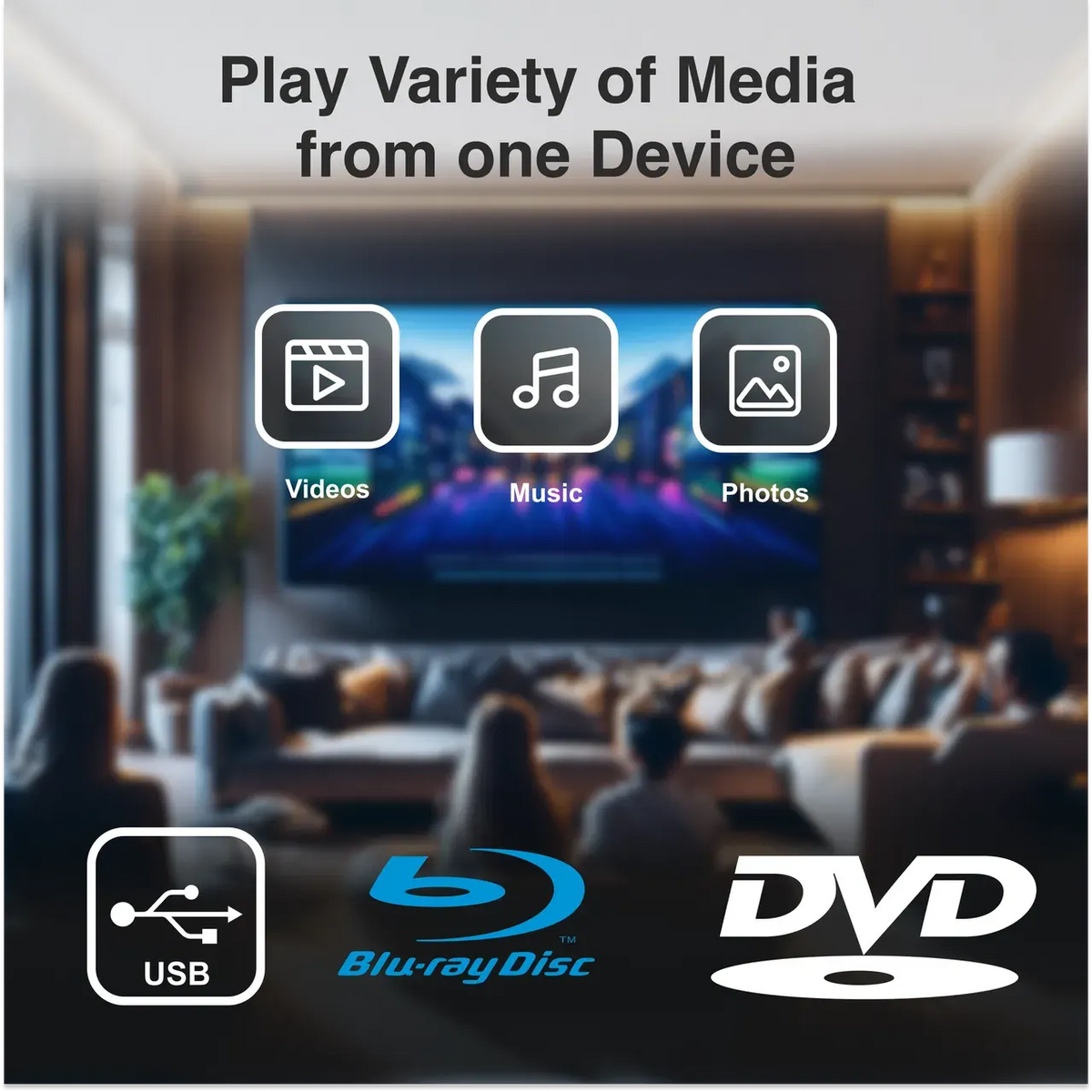 Laser Blu-Ray Player with Multi Region Playback - Image 4