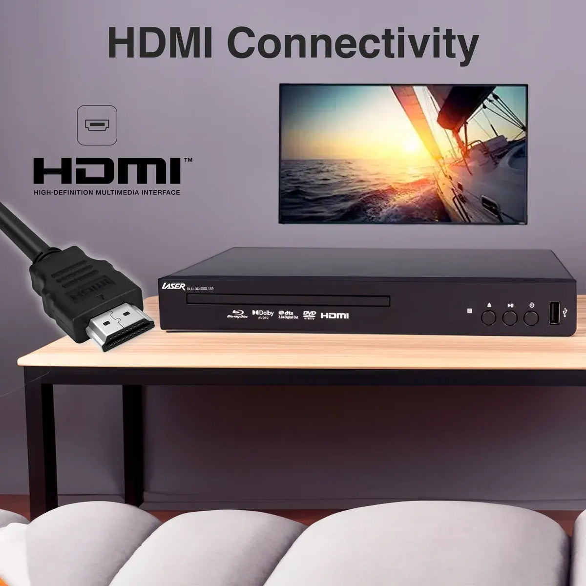 Laser Blu-Ray Player with Multi Region Playback - Image 6