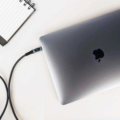 Laser 240W USB-C to USB-C LCD Braided Cable 1M - Image 2