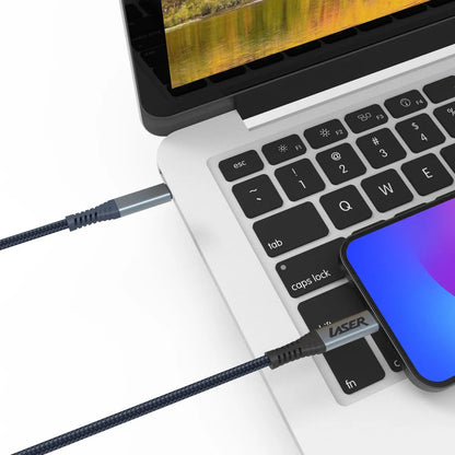 Laser 100W USB-C to USB-C Thunderbolt Braided Cable 1M - Image 2
