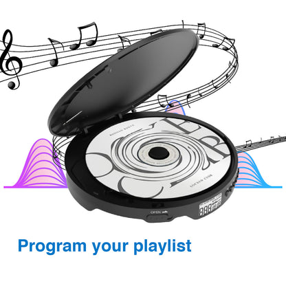 Laser Portable CD MP3 Player with Anti-Skip Tech and Headphones - Image 8