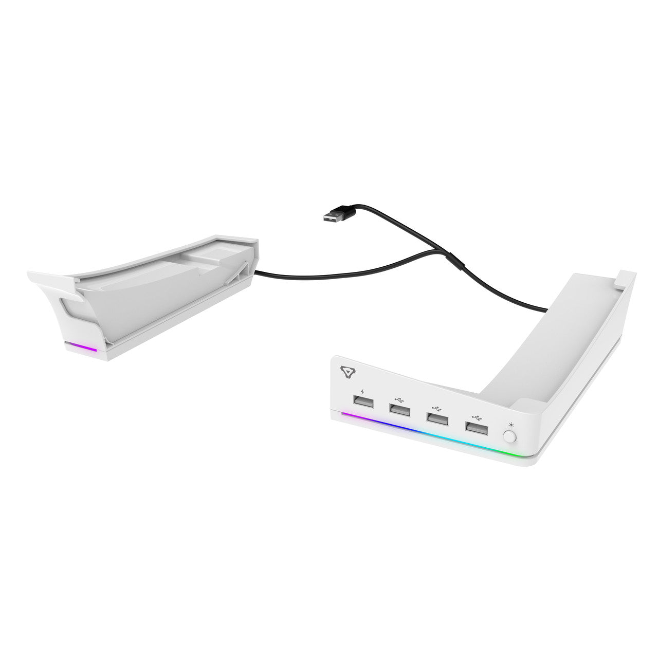 Laser Gaming PS5 Slim RGB Horizontal Stand with 4 USB Ports - Image 6