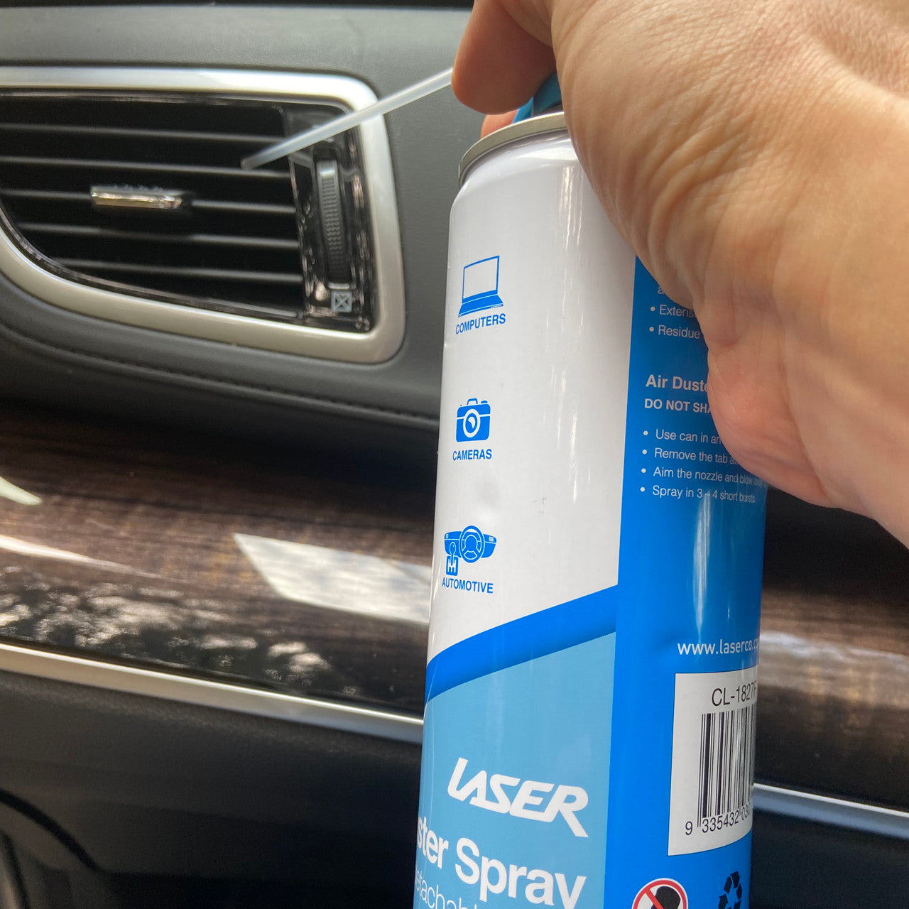 Laser 400ml Air Duster Spray - Computer & Electronics Cleaner - Image 4